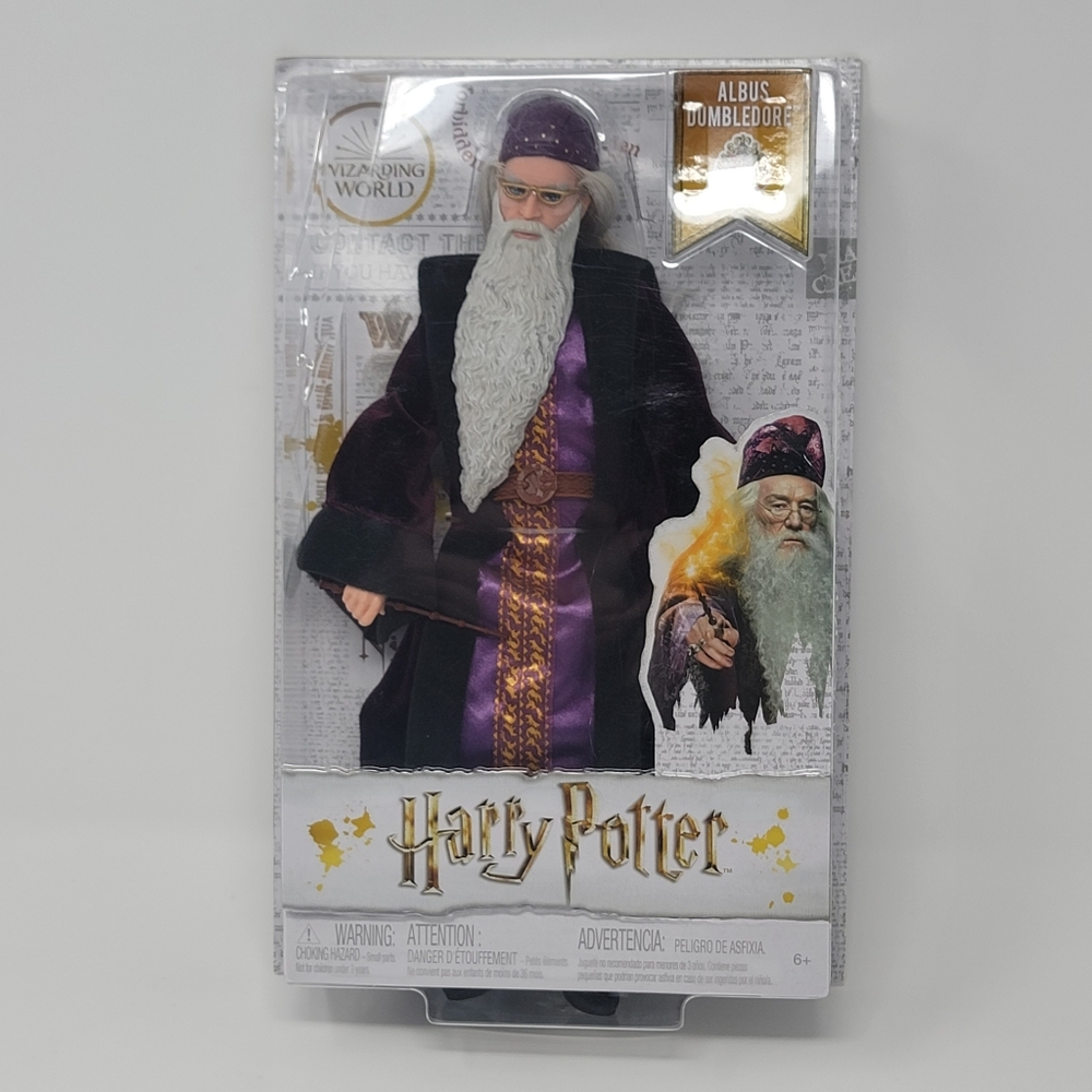 Mattel Harry Potter Albus Dumbledore In Box Figure Accessories 2018 Hogwarts New